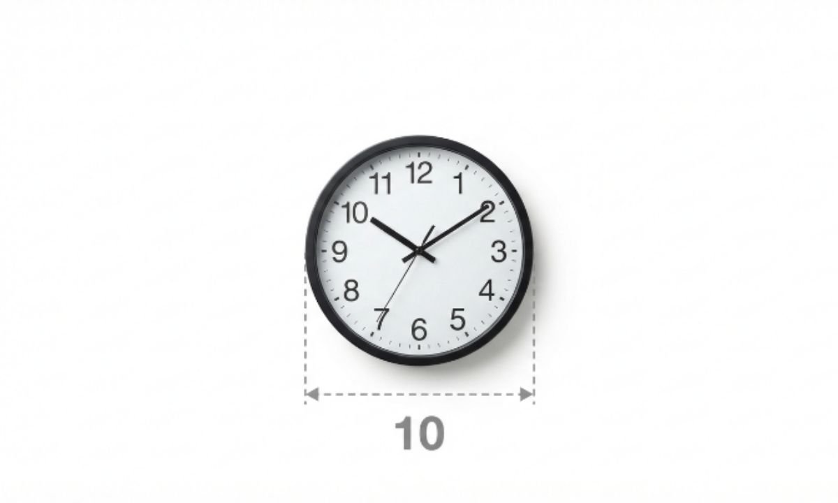 10-Inch Wall Clock