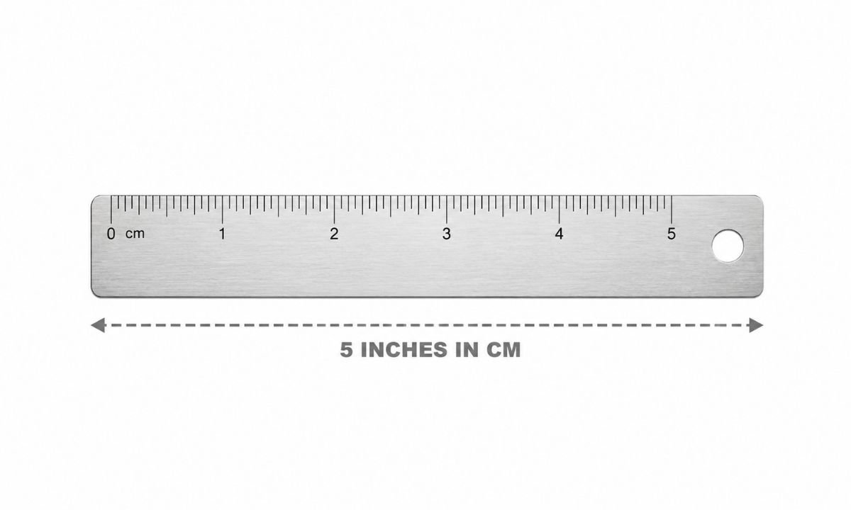 5 Inches in CM