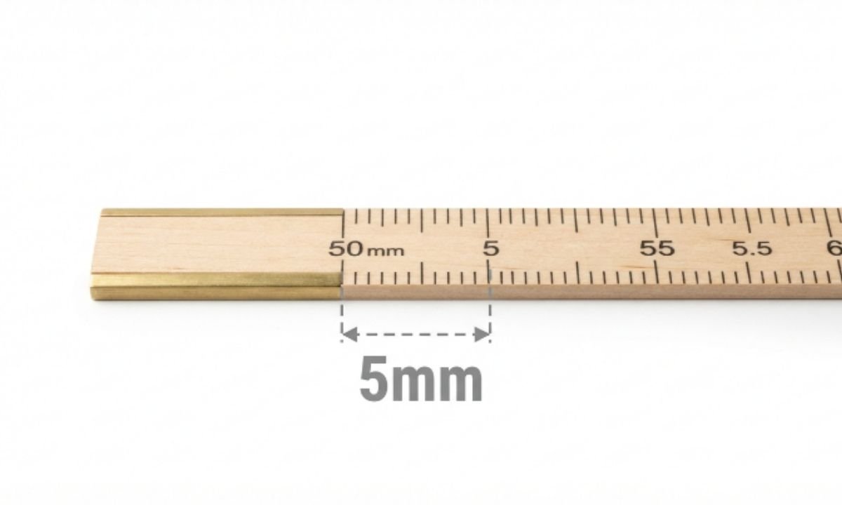 5 mm Big on a Ruler