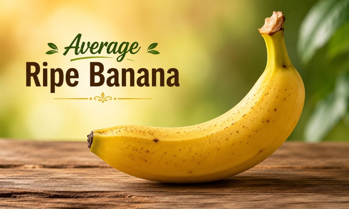 Average Ripe Banana