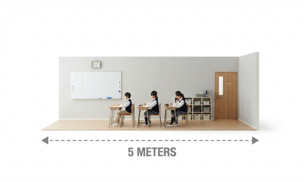 Classroom Width Section