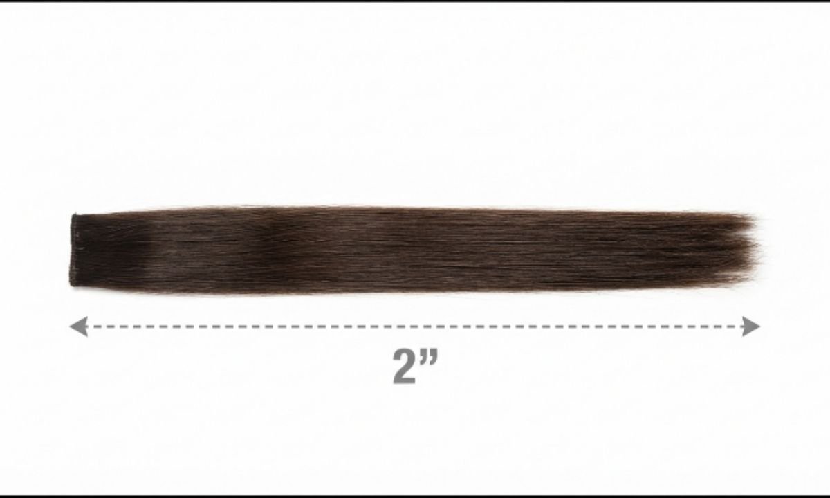 2 Inches Compared to a Hand