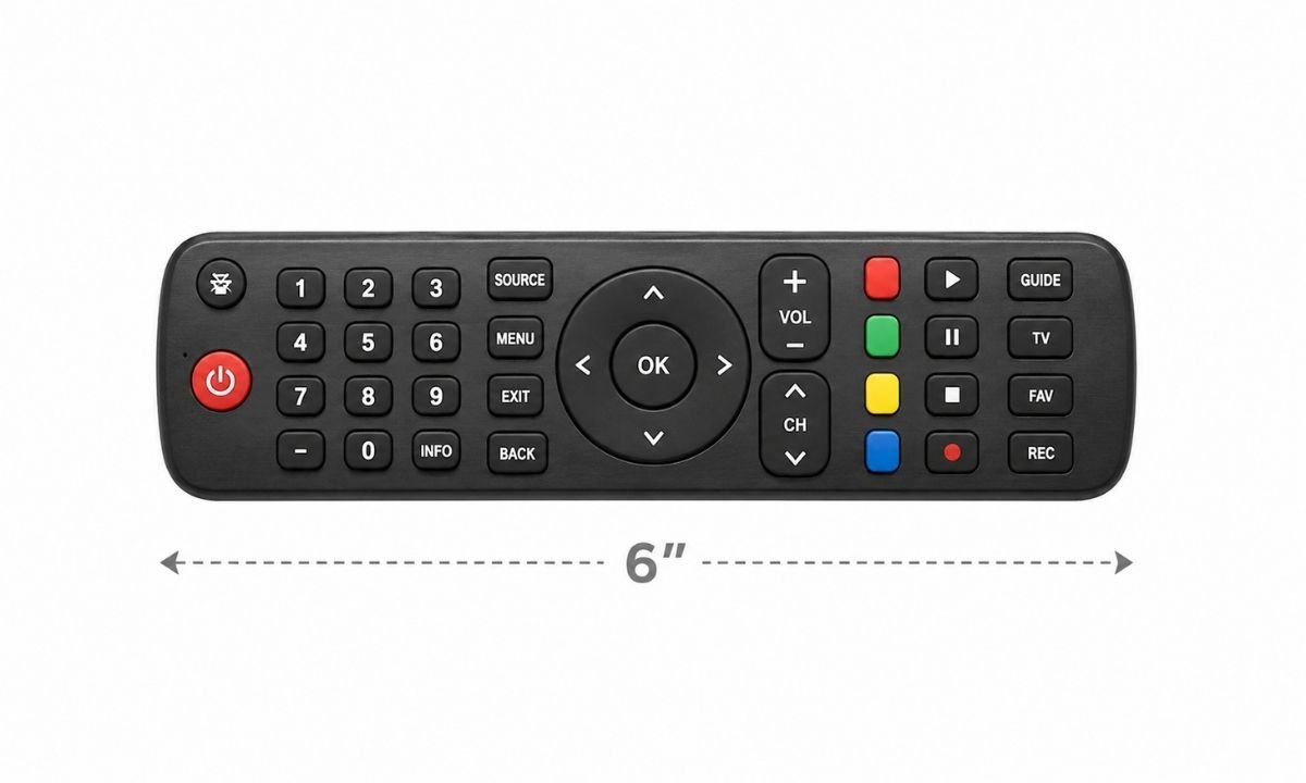Medium TV Remote Control