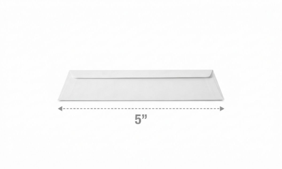 Short Side of a Standard Envelope