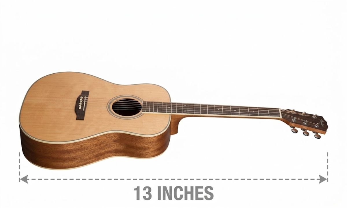 13-Inch Guitar Body Length