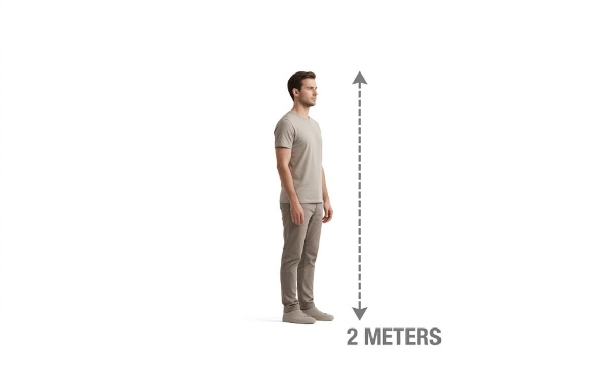 2 Meters in Human Height