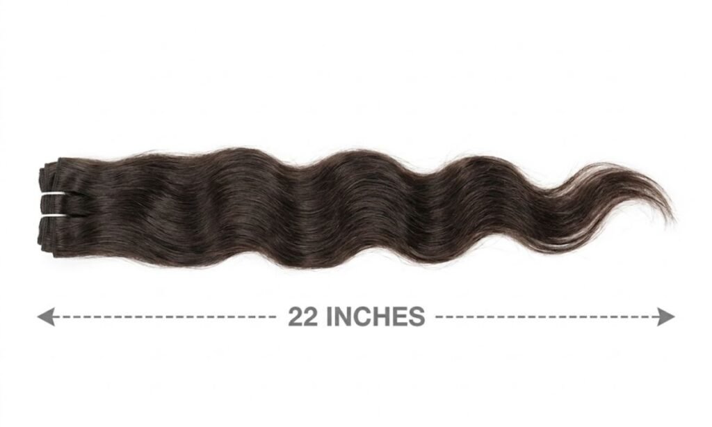 22 Inches Long Hair
