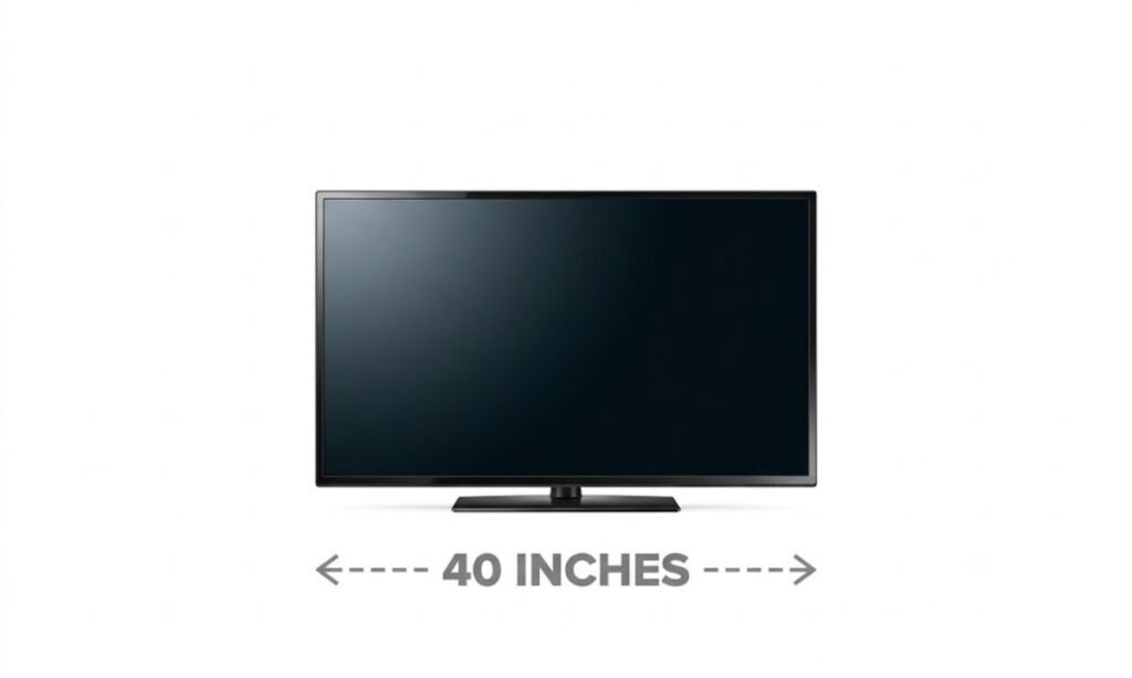 40 Inch TV Width