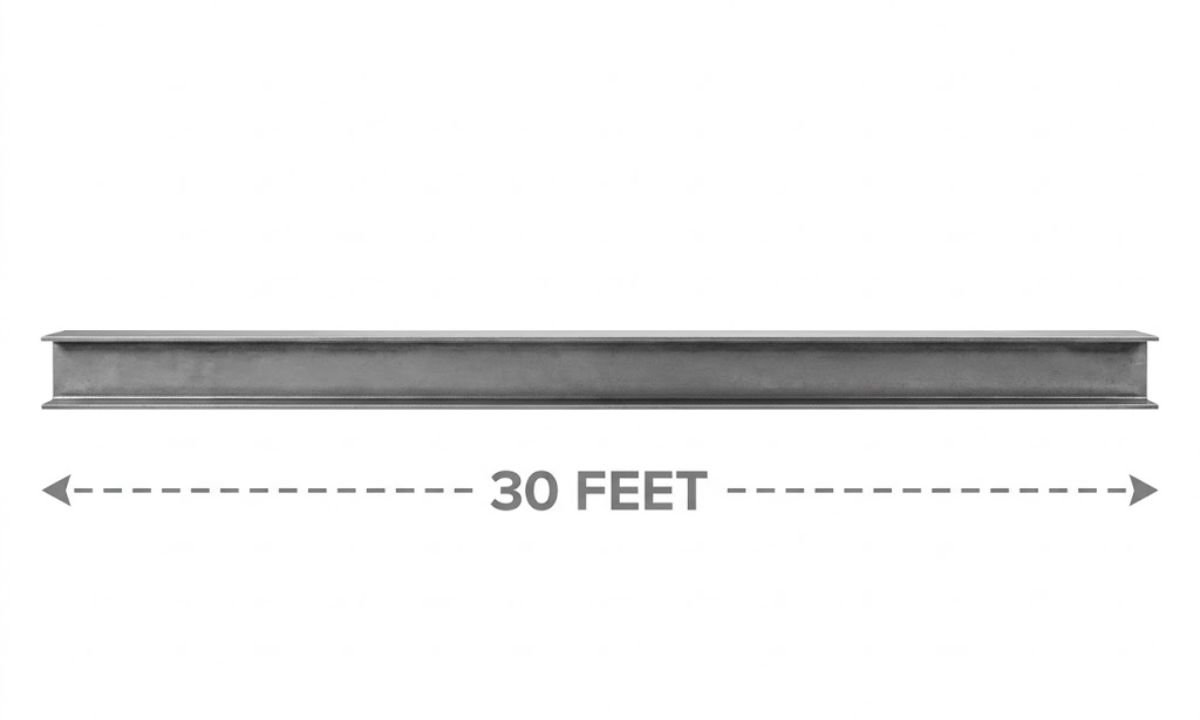 A Long Construction Beam
