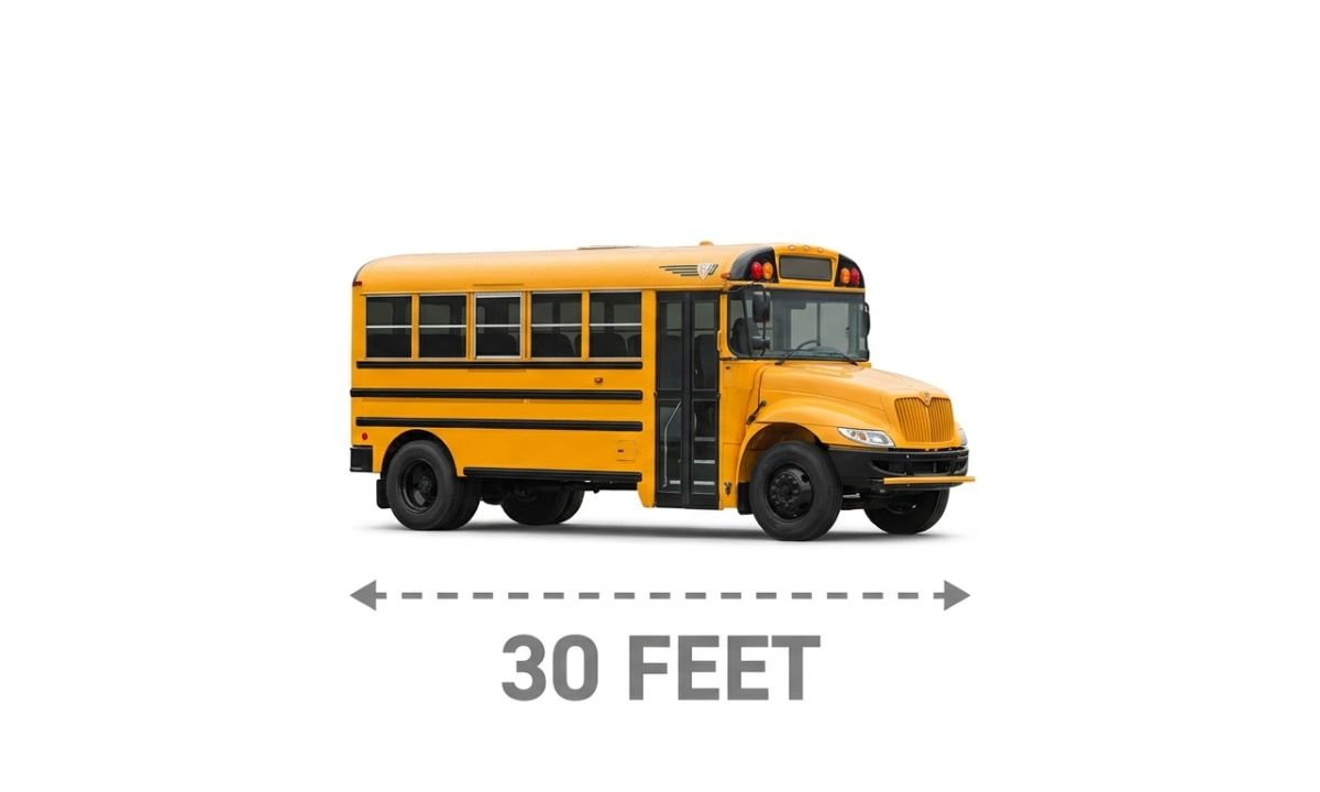 A Portion of a School Bus