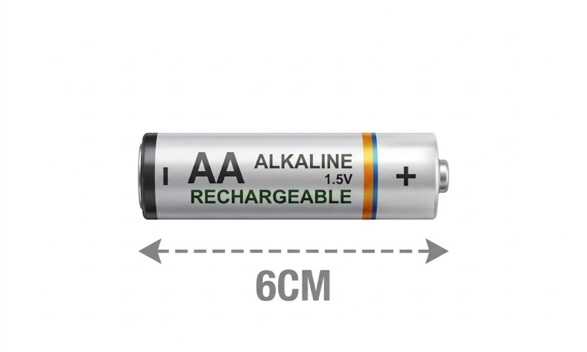 AA Battery Height