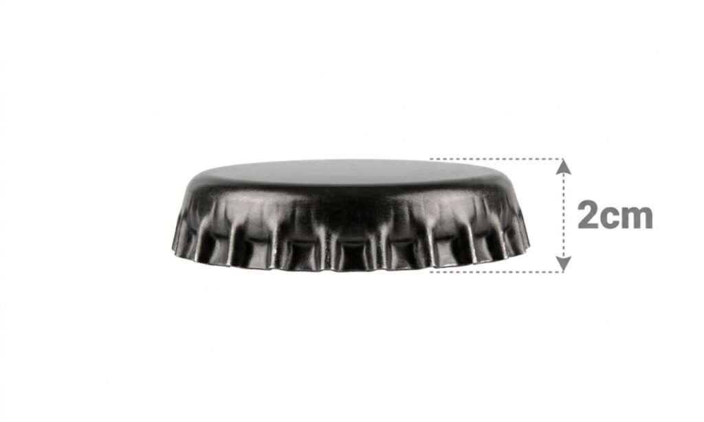 Bottle Cap Edge Height