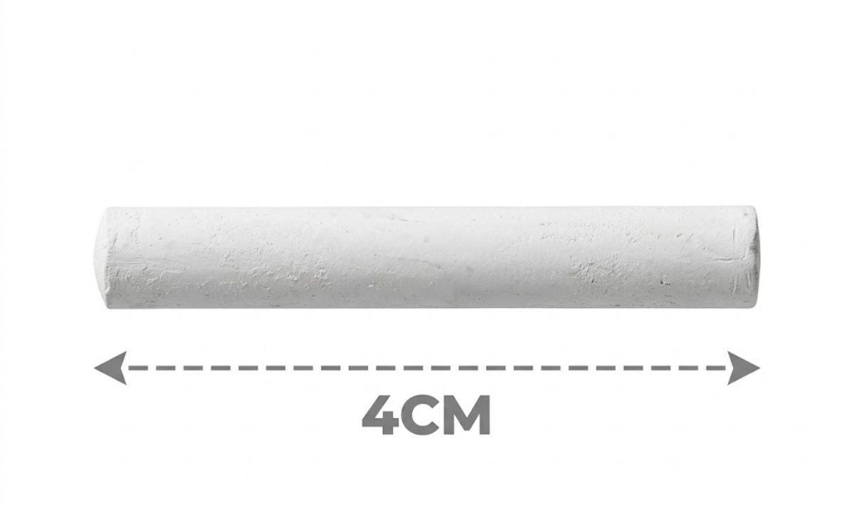 Chalk Piece Length