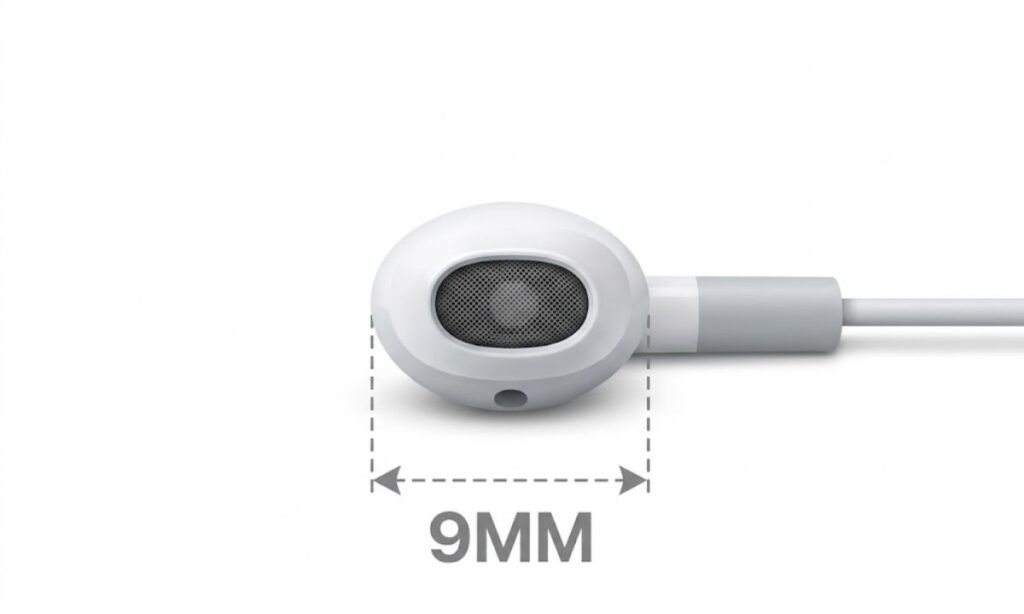 Earbud Speaker Opening