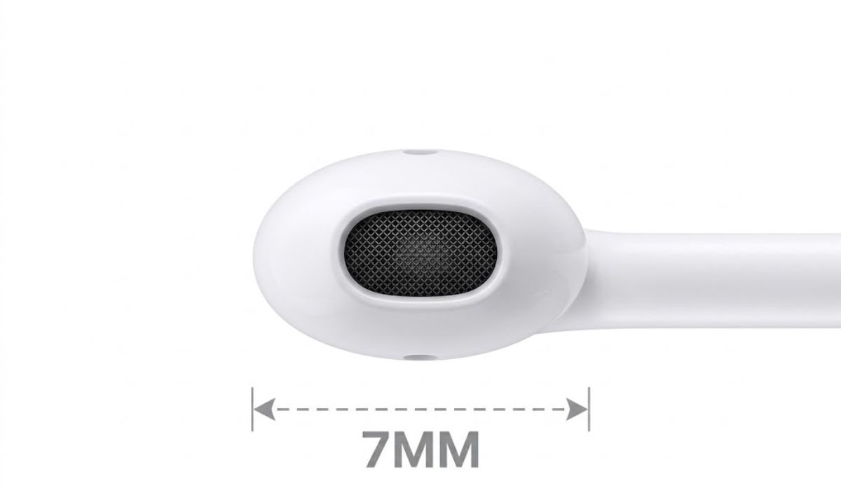 Earbud Speaker Opening