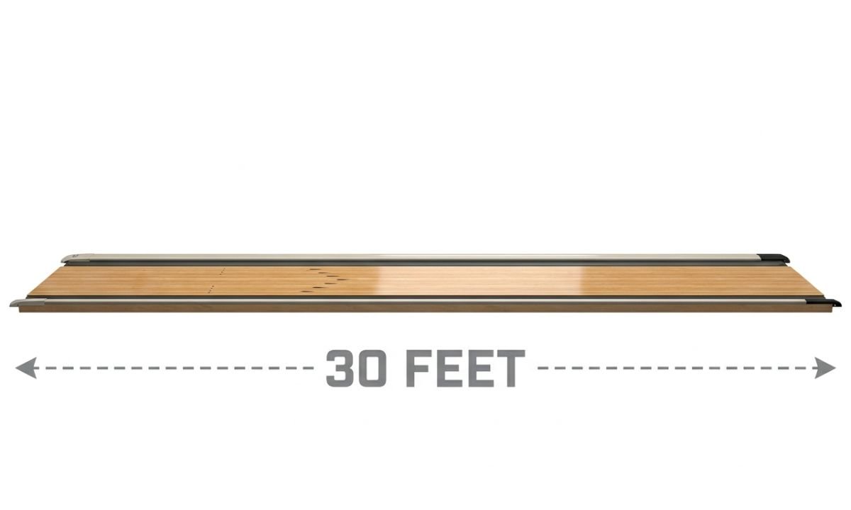 Half the Length of a Bowling Lane