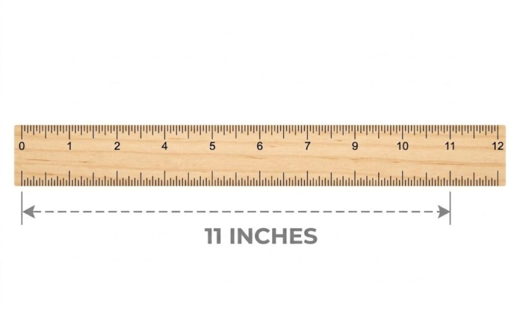 How Long Is 11 Inches on a Ruler