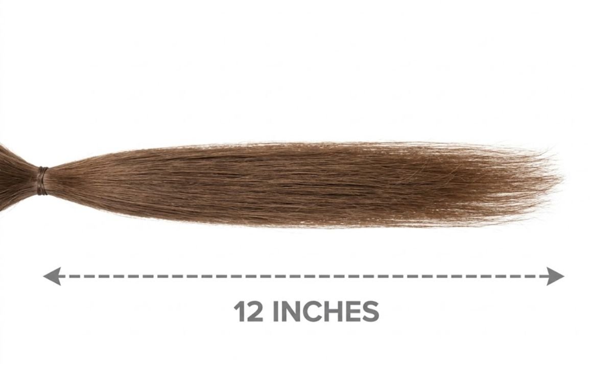 How Long Is 12 Inches of Hair