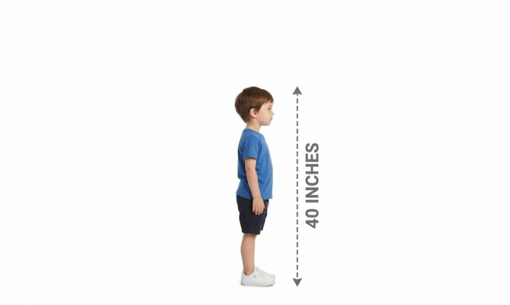 How Tall Is 40 Inches for a Child