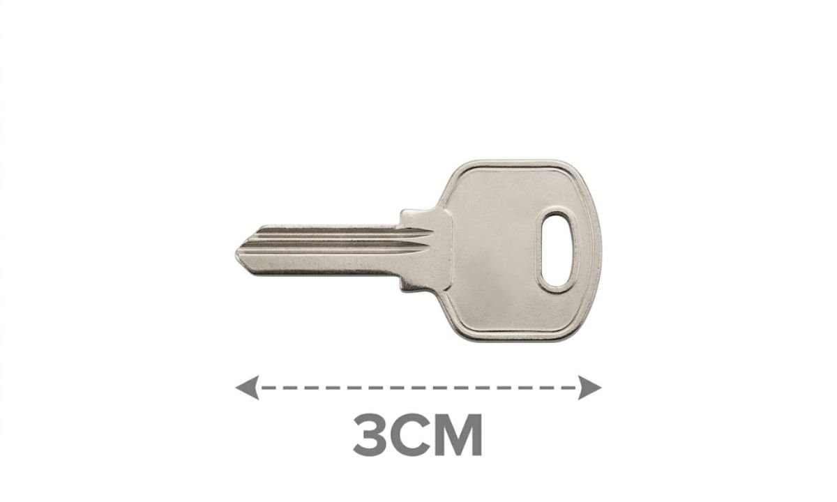 Key Head Width