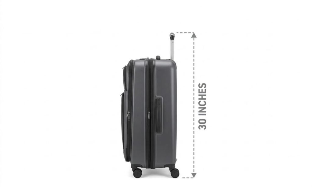 Large Suitcase Height
