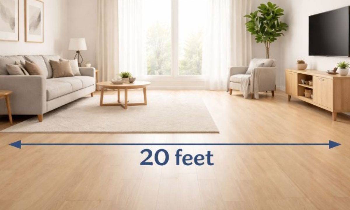 Medium Living Room Length