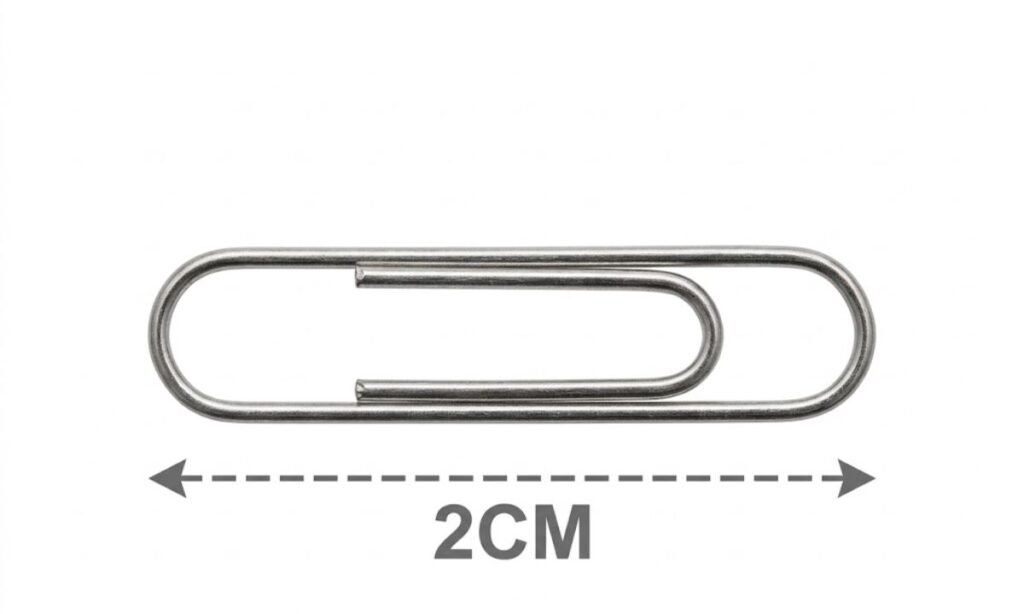 Paper Clip Width