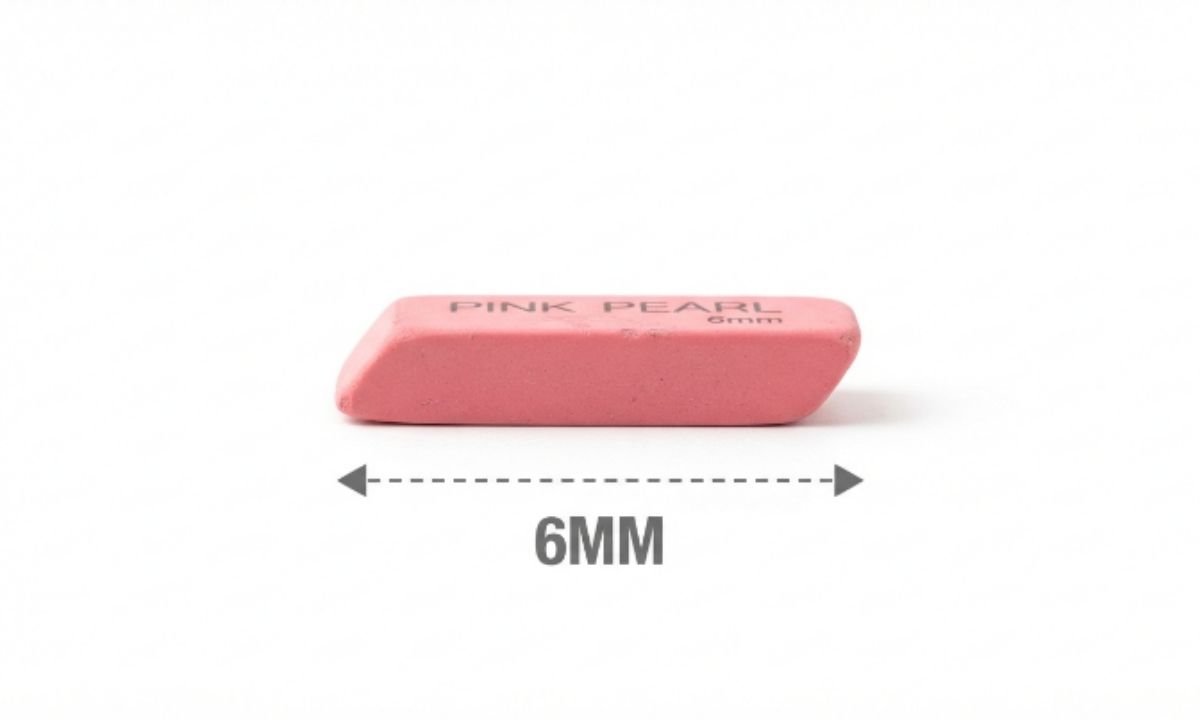 Pencil Eraser Width