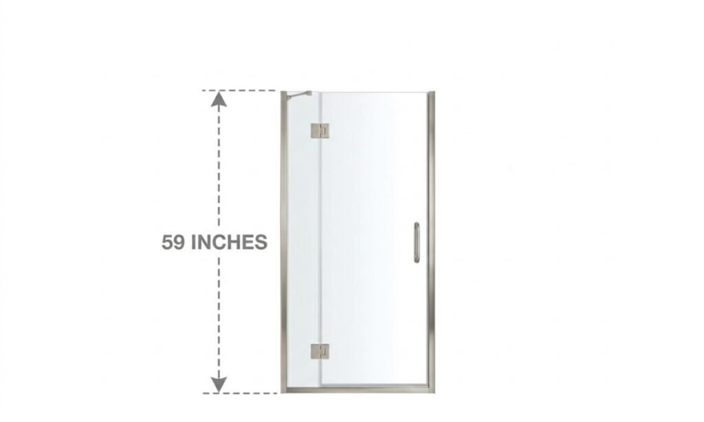 Shower Door Height