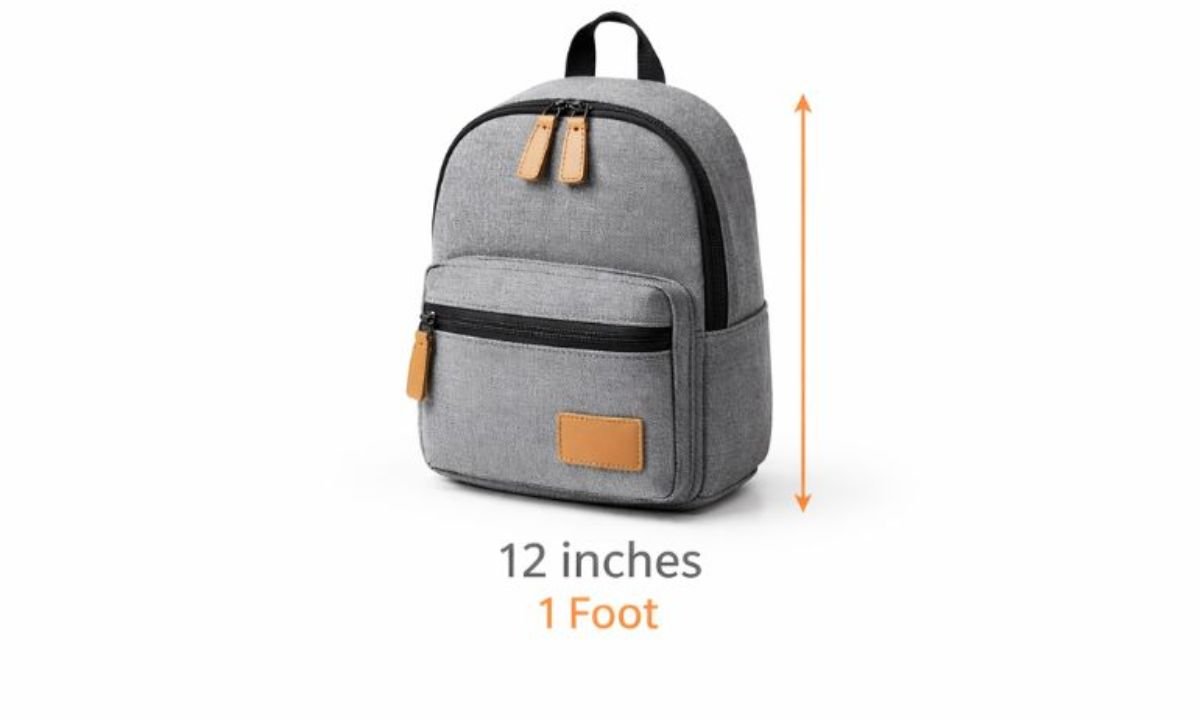 Small Backpack Height