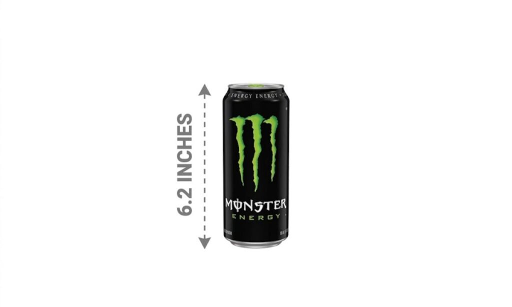 Standard Height of a Monster Can