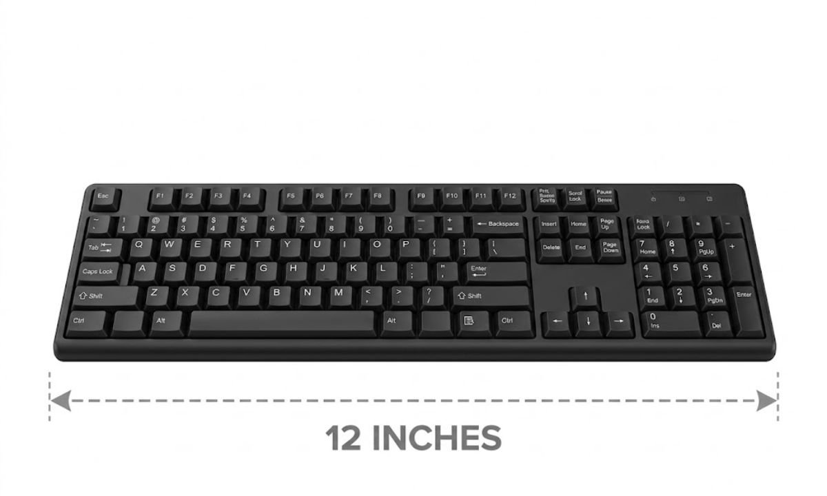 Standard Keyboard Width