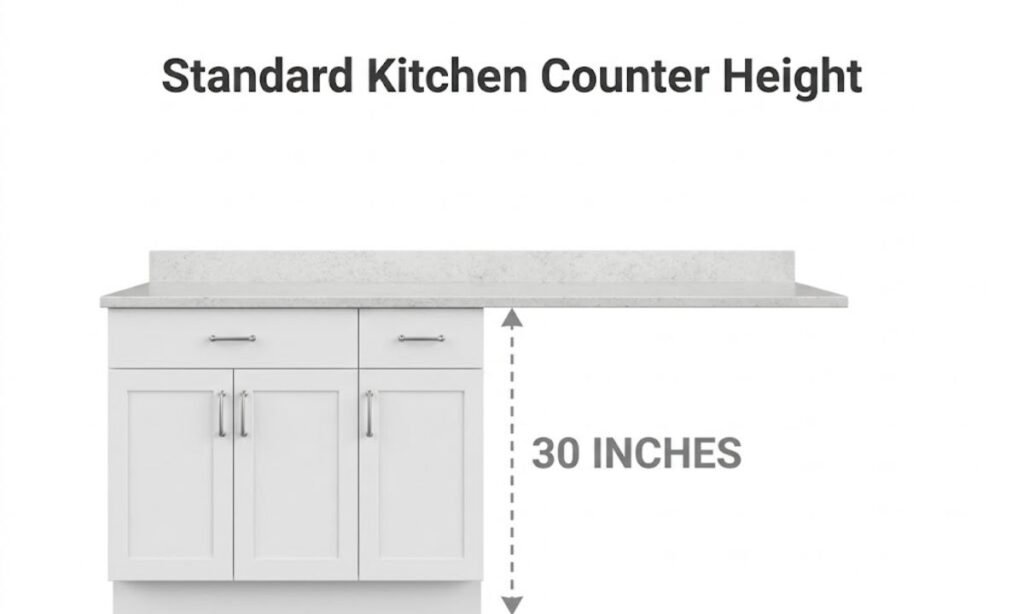 Standard Kitchen Counter Height