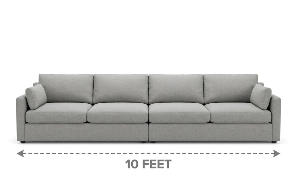 Two Sofas Placed Together