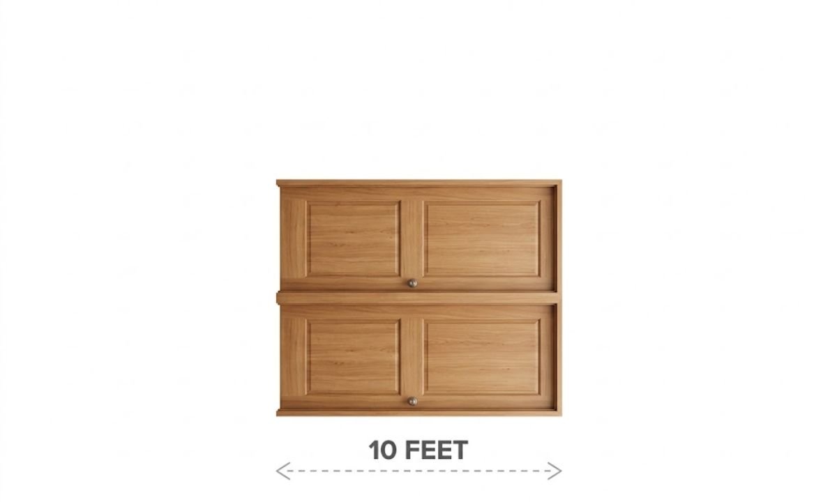 Two Standard Doors Stacked