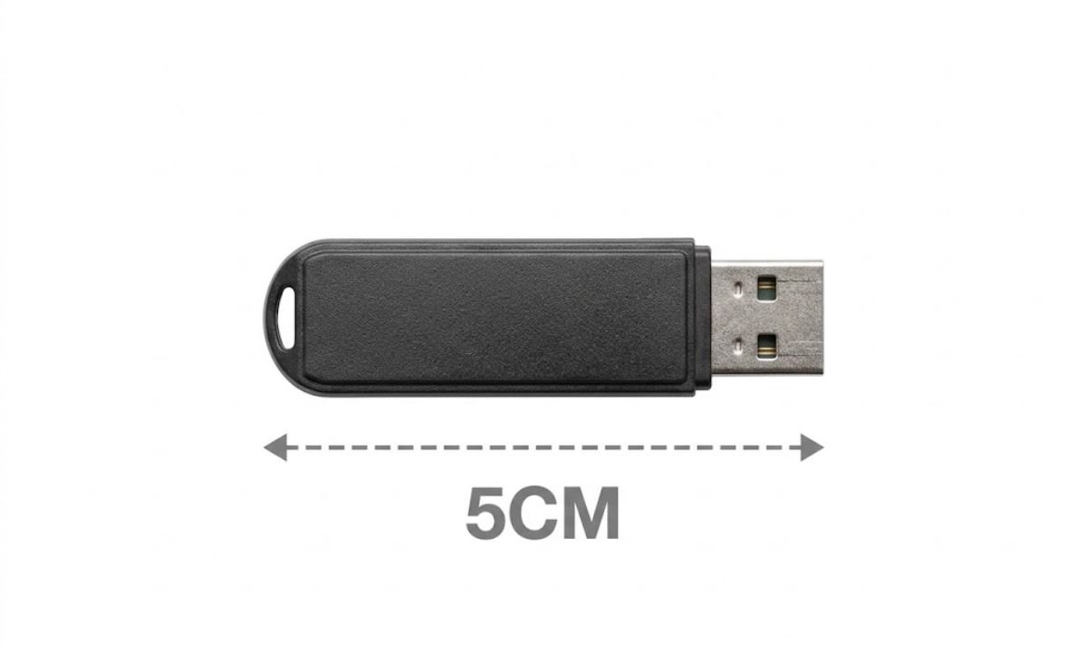 USB Flash Drive Length