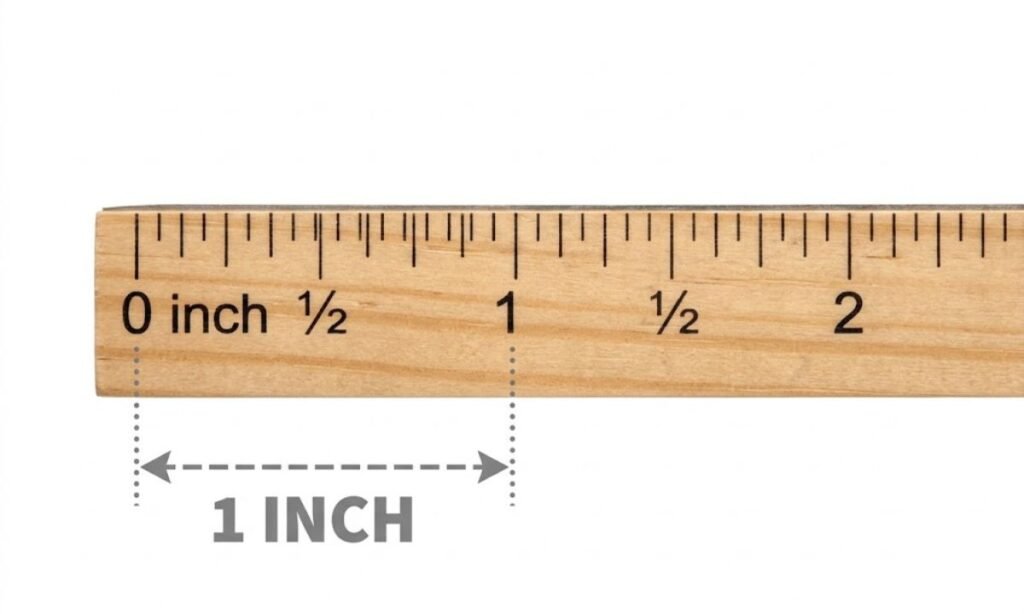 1 Inch on a Ruler