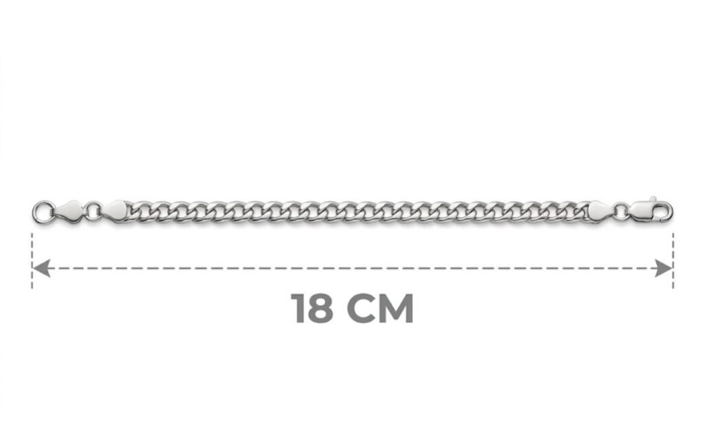 18 cm to Inches for Bracelet Size