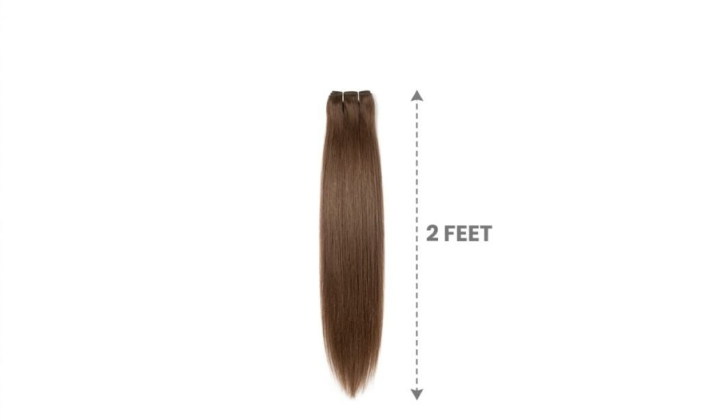 2 Feet Long Hair