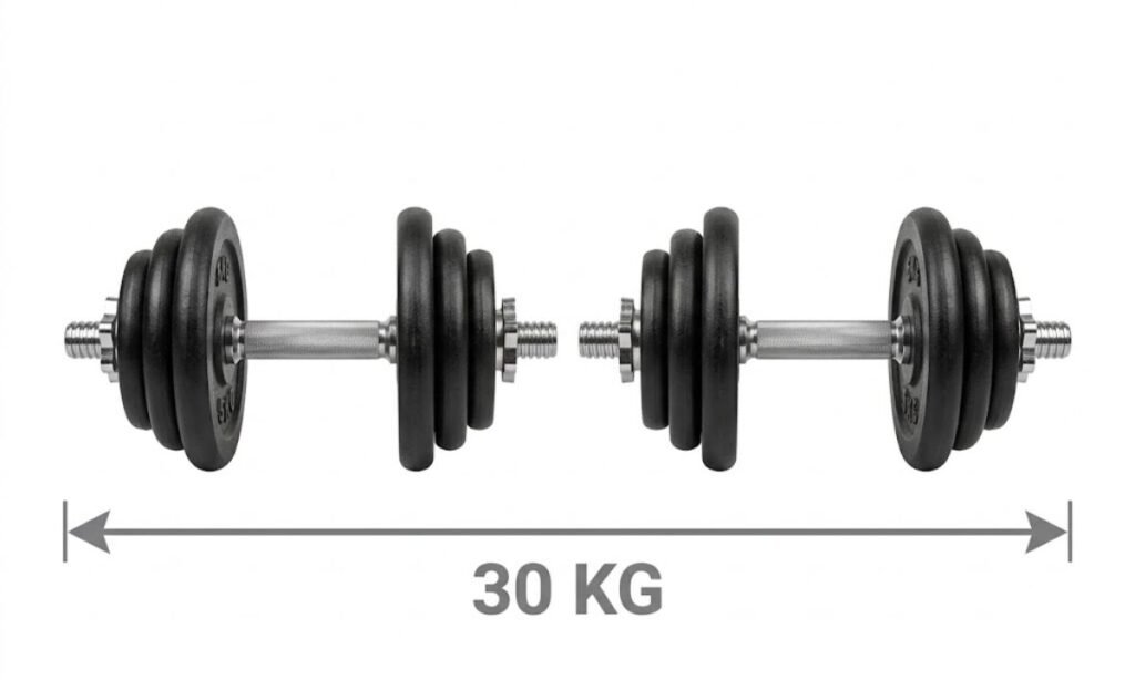 30 kg Dumbbell Set