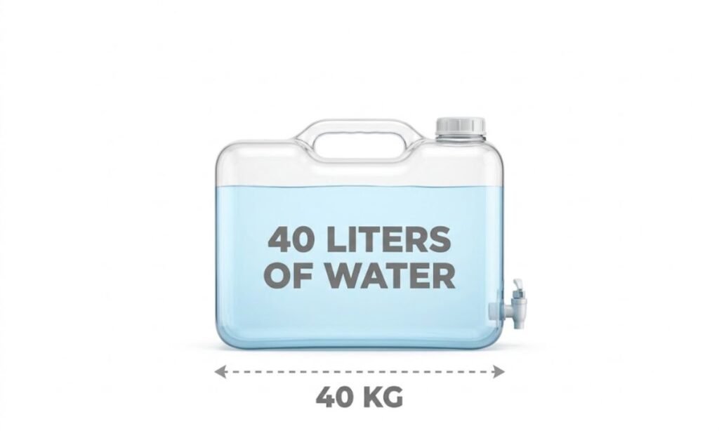 40 Liters of Water