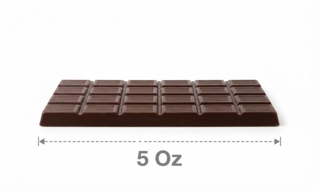 A 5 oz Chocolate Bar