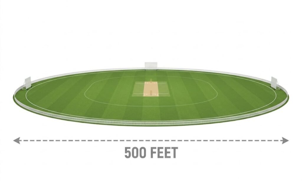 A Cricket Ground From One Boundary to the Other
