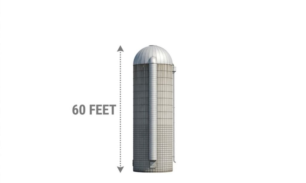 A Farm Grain Silo