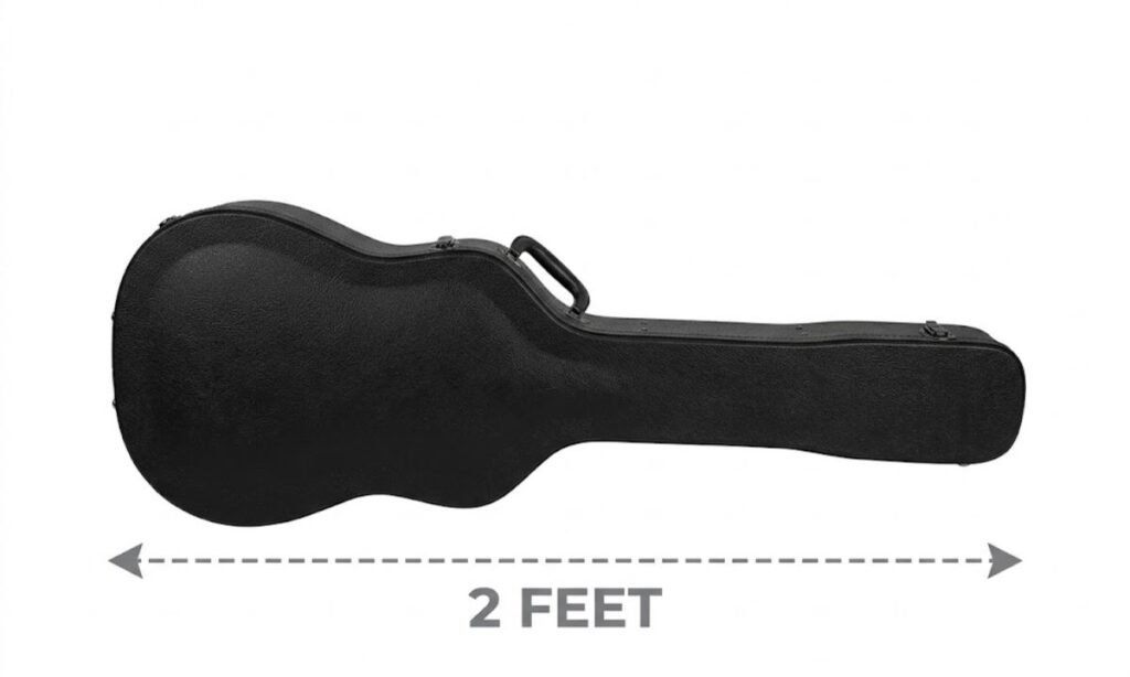 A Guitar Case Width