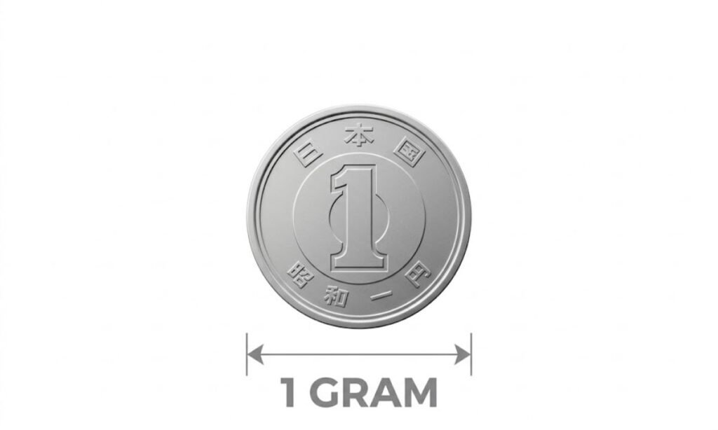 A Japanese 1 Yen Coin