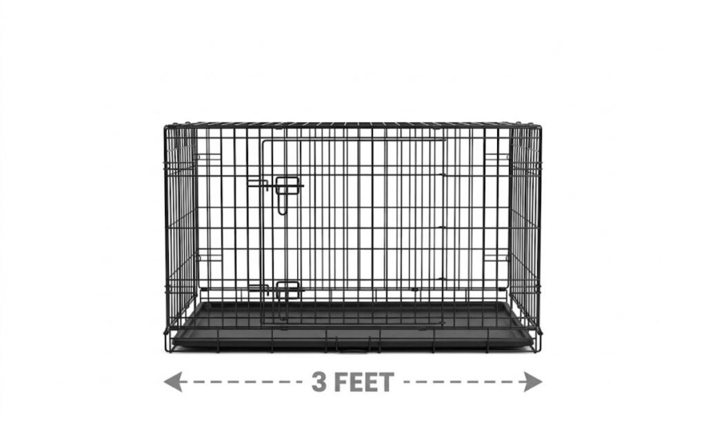A Large Dog Crate