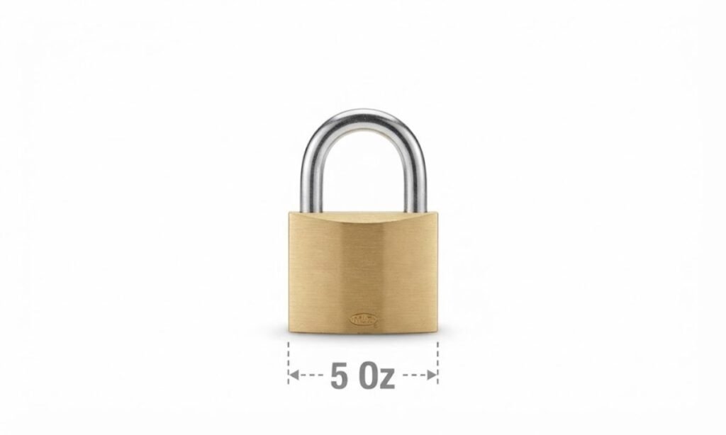 A Medium Padlock