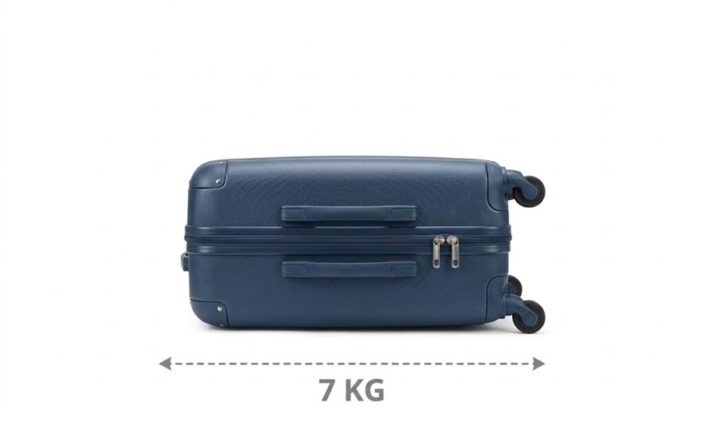 A Packed Carry-On Suitcase