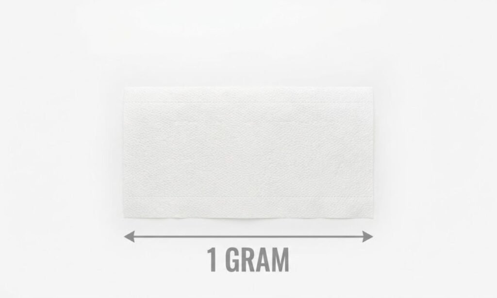 A Single Sheet of Paper Towel
